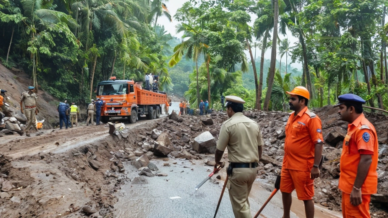 वायनाड भू-स्खलन: चूरालमला में रेस्क्यू ऑपरेशन की ताजा जानकारी और केरल में बारिश के ताजा हालात