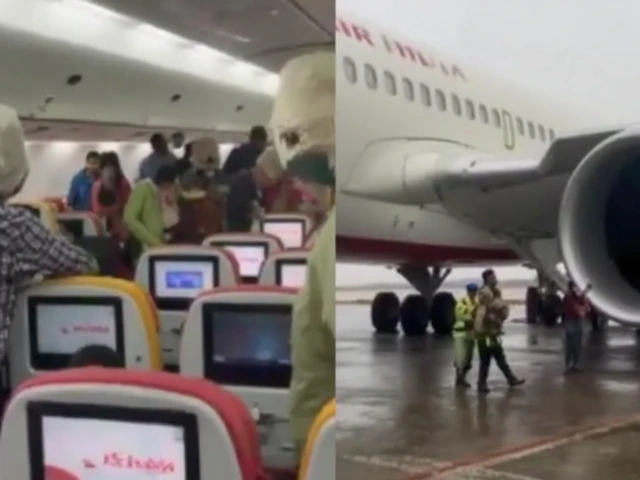 Air India फ्लाइट AI180: इंजन में गड़बड़ी के चलते कोलकाता में उतरी, यात्रियों को विमान से उतारा गया
