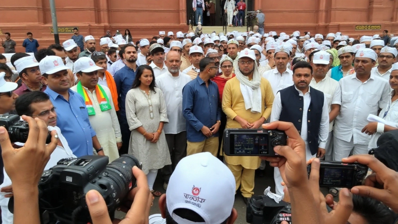 राहुल गांधी के नेतृत्व में विपक्ष का चुनाव आयोग पर बड़ा आंदोलन, 'SIR' और वोट लिस्ट विवाद छाया