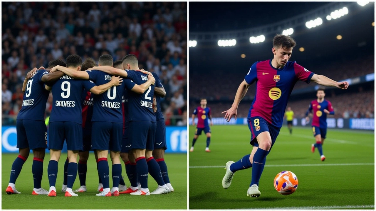 पीएसजी ने बार्सिलोना को 90वें मिनट में गोन्कालो रामोस के गोल से 2-1 से हराया